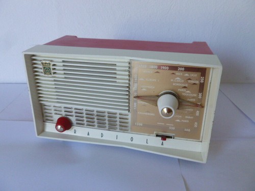 Vintage radio tsf radiola - radio, en
