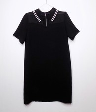 robe SANDRO avec col noir