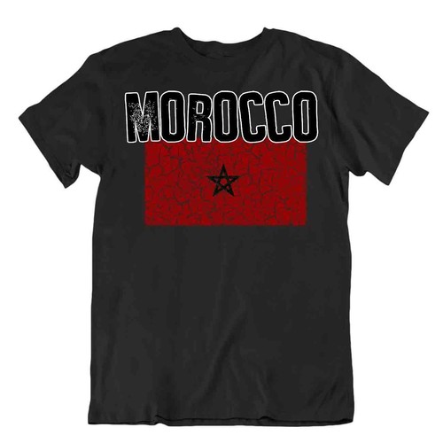 Maroc drapeau tee shirt - drapeau,