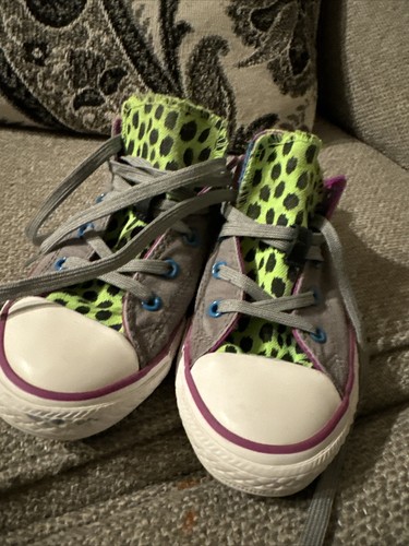 Converse double upper shoes - converse,