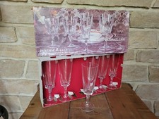 6 FLUTES A CHAMPAGNE CRISTAL