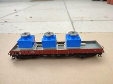 Märklin 4914 Wagon à Bords Bas 4-achs 496 391 , DB pour Échelle H0