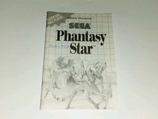 Phantasy Star - SEGA Master System Deutsche Ubersetzung Manual Notice Allemande