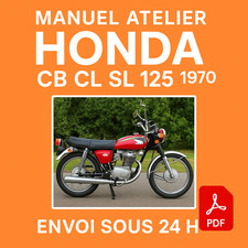 Manuel Atelier Honda CB CL SL