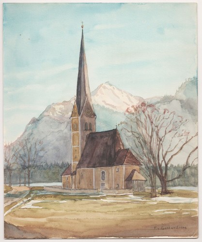 Fritz von gontard - Église, de
