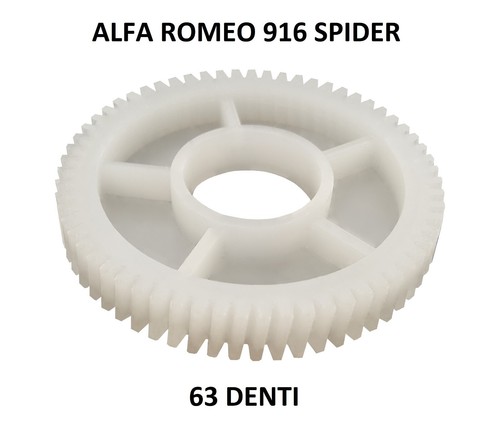 Roue dentée nylon capote - en,