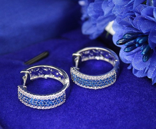 Boucles oreilles rondes - boucles, d'oreilles