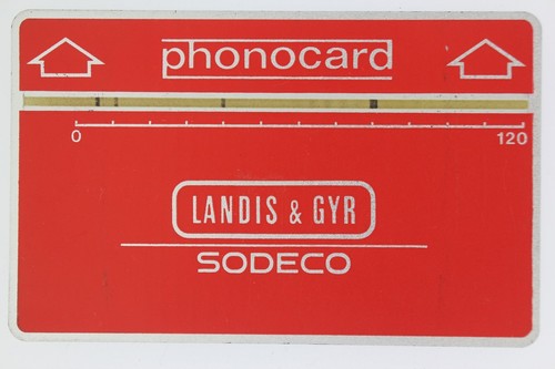 Télécarte landis gyr - &,
