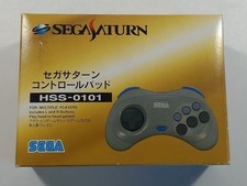 CONTROLLER - MANETTE SEGA SATURN GREY HSS-0101 JAPAN (BOXED - GOOD CONDITION)