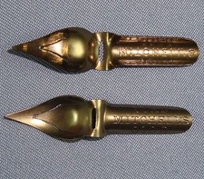 PLUME JOHN MITCHELL'S TALON INVERSE N°0108 PEN NIB PENNA PLUMA FEDER OLD WRITING