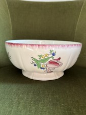 Grand Saladier faïence GIEN Décor LORRAINE Parfait État