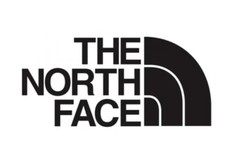 2 STICKERS THE NORTH FACE 6cm x 12cm couleur aux choix