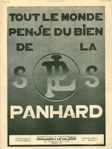 Publicité ancienne automobile