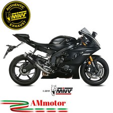 Mivv Yamaha Yzf 600 R6 2019 19 Pot D' Echappement Moto Silencieux Gp Pro Carbone