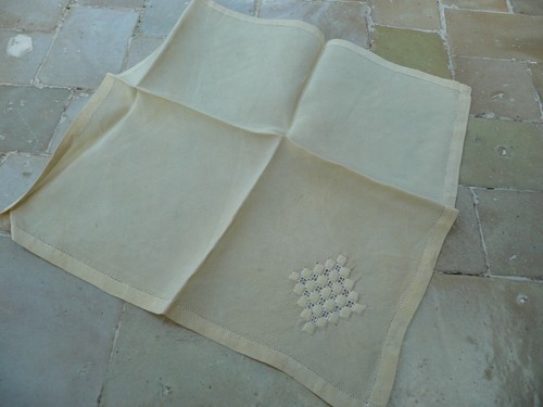 Mouchoir pochette ancienne en - ,