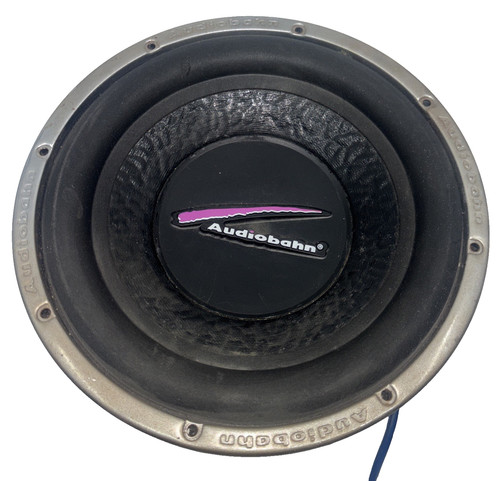 Audiobahn inch subwoofer - audiobahn,