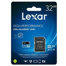 LEXAR 32 Go 100 Mo/s - Carte