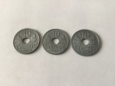 France 3 Pièces 10 Centimes