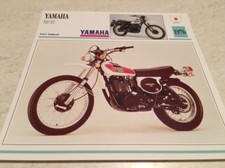 Fiche moto collection Atlas motorbike Yamaha 500 XT XT500 1976