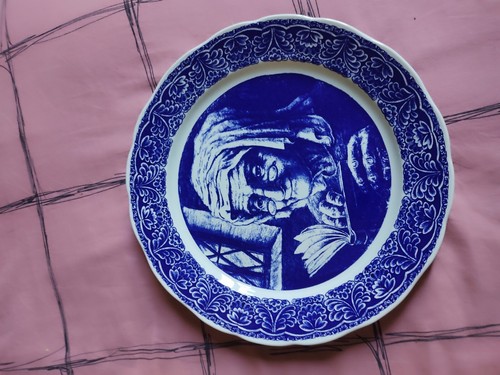 Assiette portrait boch une - assiette,