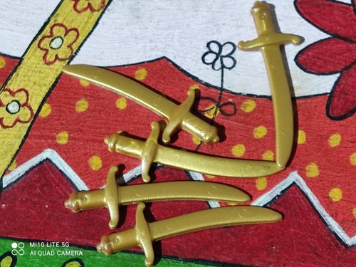 Playmobil épées sabres - x3,