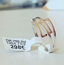 Bague 18 carat moderne neuve