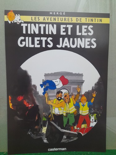 Tintin les gilets - les, jaunes