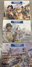 1/72 - HELLER : LOT 3 Boites  PARACHUTISTES Britanniques Américains Allemands