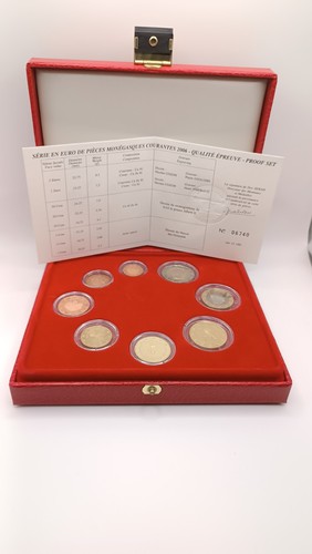 Coffret monaco 2006 de 8 - monaco,