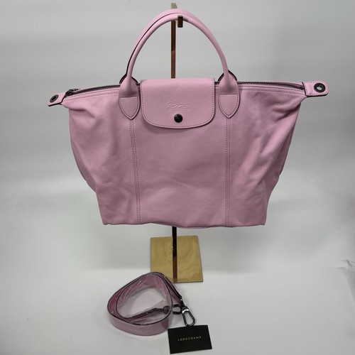 Longchamp pliage cuir bag - longchamp,