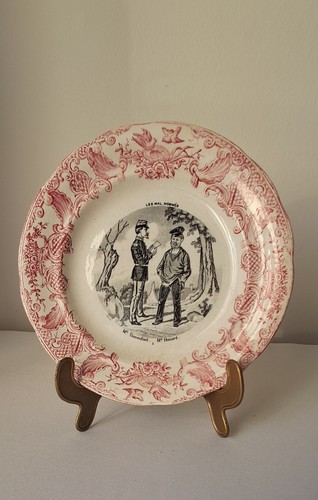 Assiette parlante gien les - assiette,