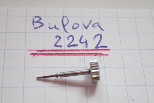 Bulova 2242 tige avec - bulova,