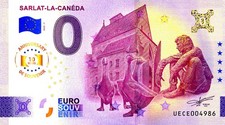 24 SARLAT-LA-CANEDA Badaud et 3 oies, 2025, Anniversaire, Billet Euro Souvenir