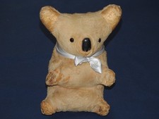 Jouet - Koala très ancien en cuir et fourrure, pour collection