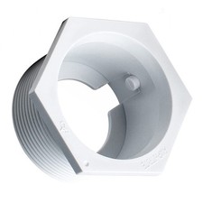 Raccord mural t??te hexagonale