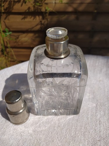 Ancien flacon parfum en - ancien, à