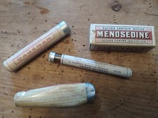 4  ANCIENS TUBES DE
