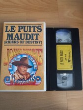 VHS / CASSETTE VIDEO - ORIGINALE LE PUITS MAUDIT John WAYNE