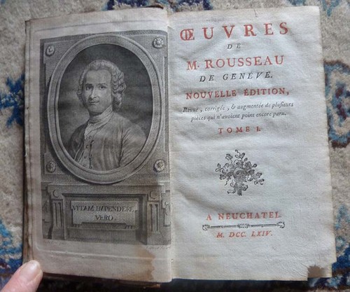 Oeuvres rousseau de - m.,