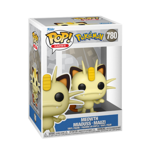Figurine pokemon meowth - -, /