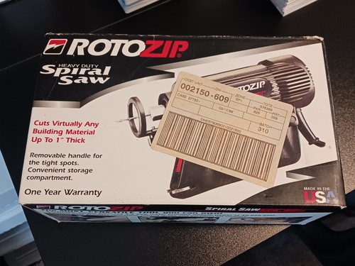 Heavy duty rotozip - heavy, spiral