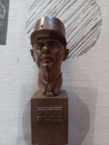 Statuette buste général - buste, du