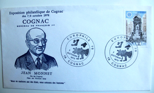 Enveloppe 1er jour jean - 1er, monnet
