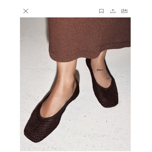 Nwt zara shimmering brown - zara,