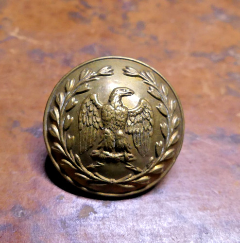 Bouton militaire aigle - , l'aigle