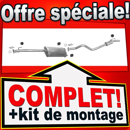 échappement pour toyota - pour, hiace