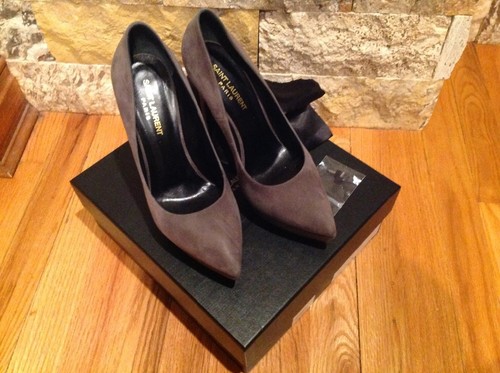 Saint laurent suede - laurent, platform