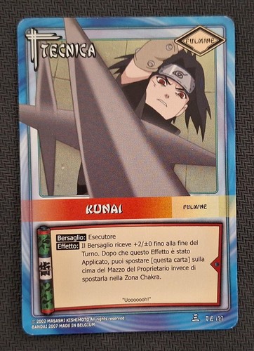 Naruto tcg kunai te 127 - kunai,