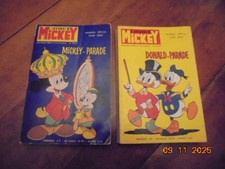 PICSOU DONALD MICKEY    Les 2 premiers MICKEY Parade bis en EO