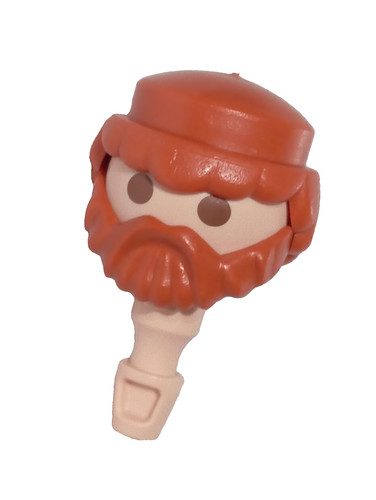 Playmobil tête barbe - tÊte,
